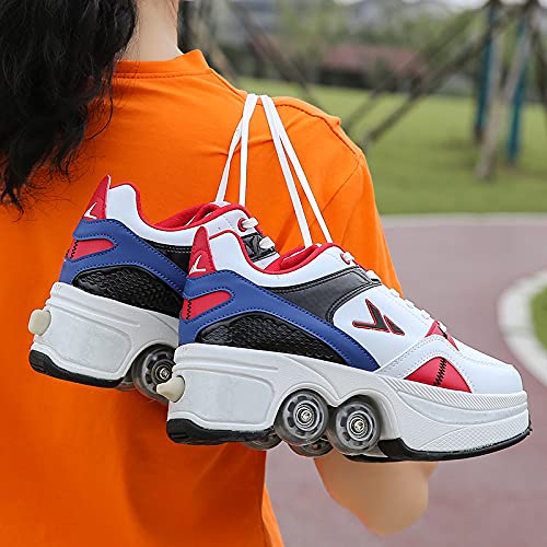 Amazon | レディース 格納式ローラースケート アウトドア ガールズ